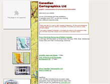 Tablet Screenshot of canmap.com